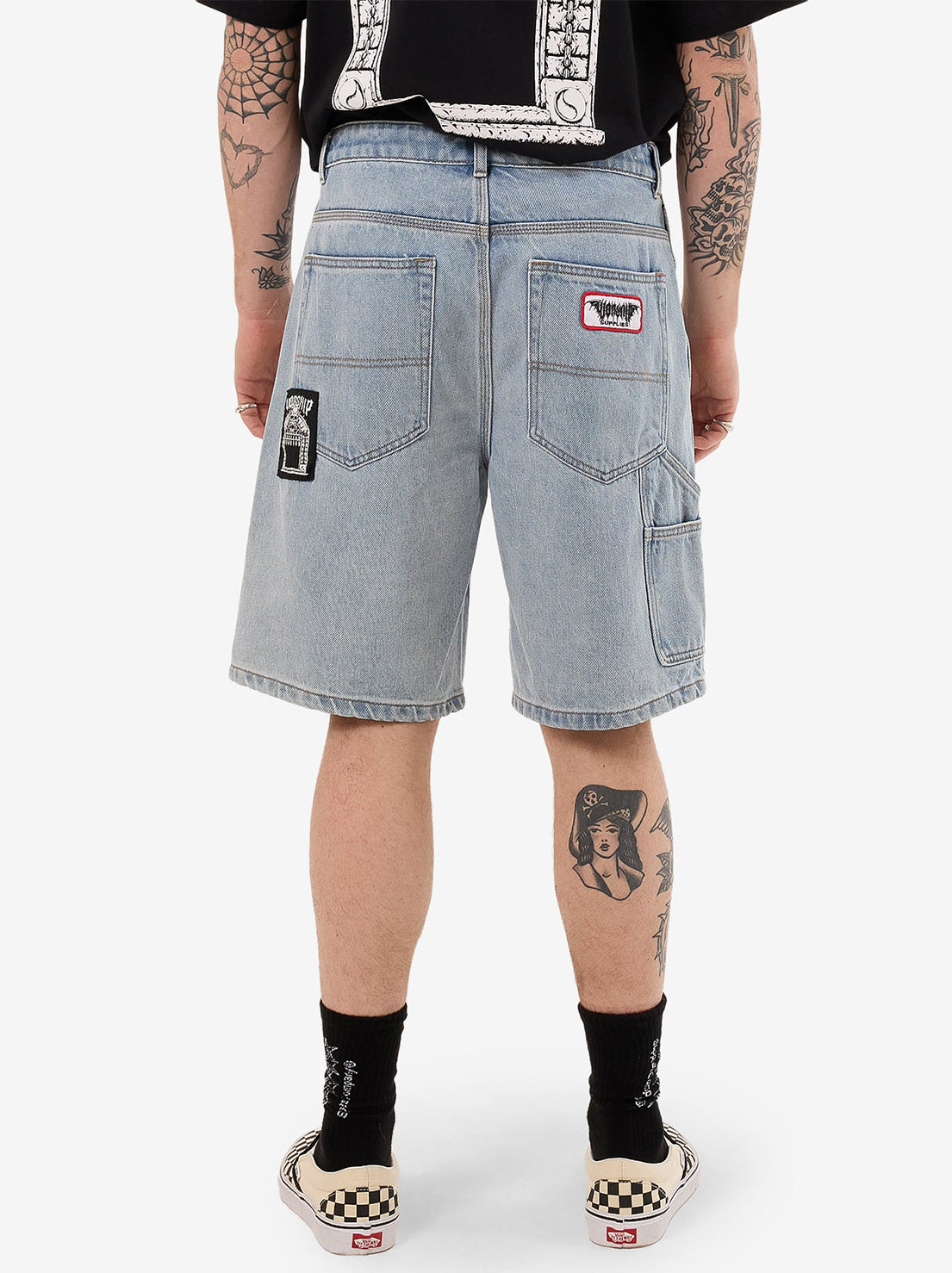 Worship - Doom Carpenter Short - Bull Denim Blew Dust