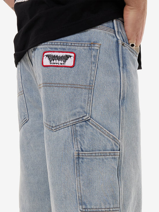 Worship - Doom Carpenter Short - Bull Denim Blew Dust