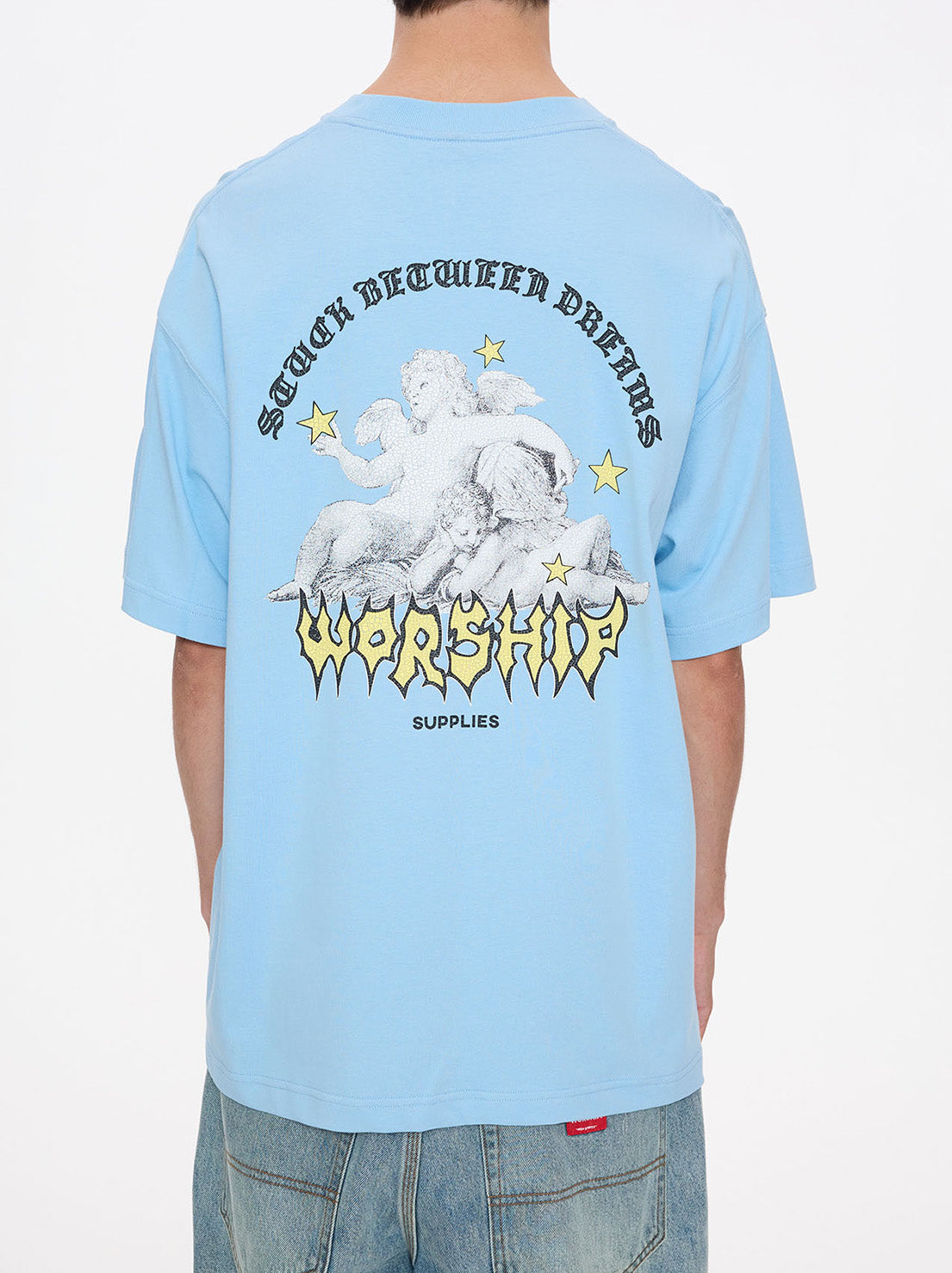 Worship - Dreamers Oversize Tee - Willow Blue