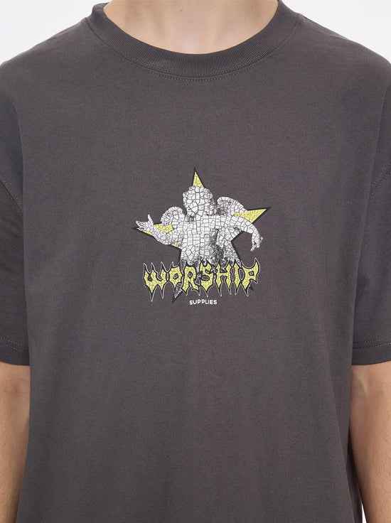 Worship - Dreamers Tee - Worn Black