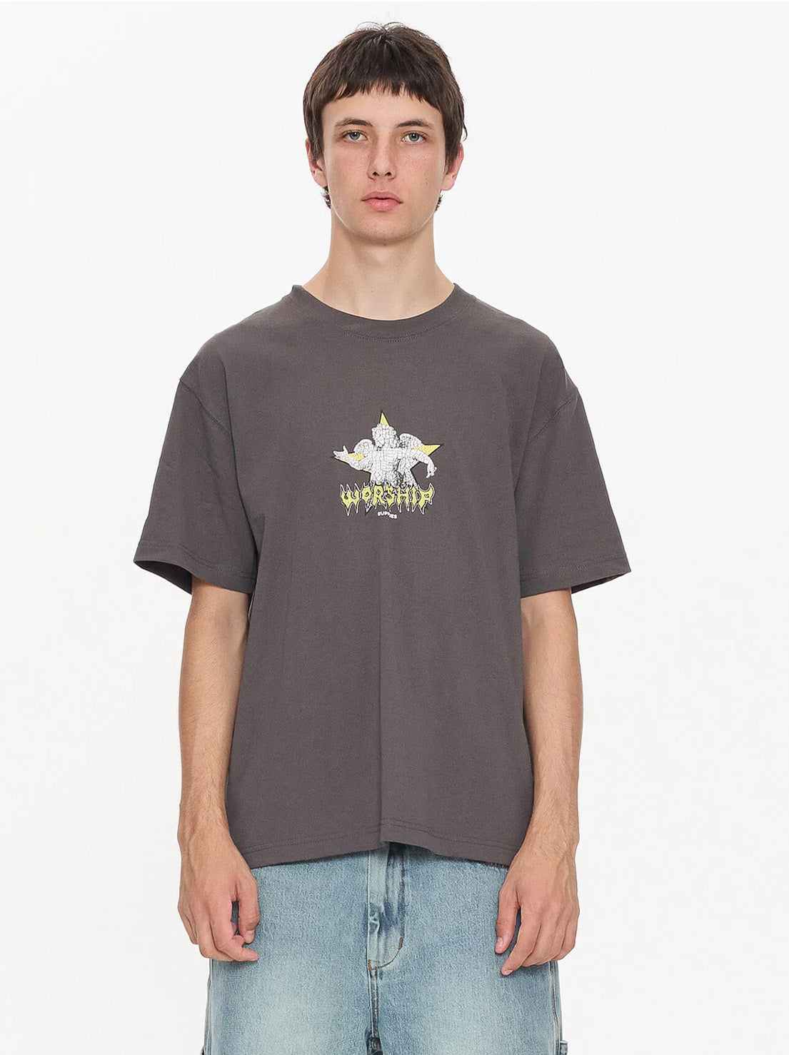 Worship - Dreamers Tee - Worn Black