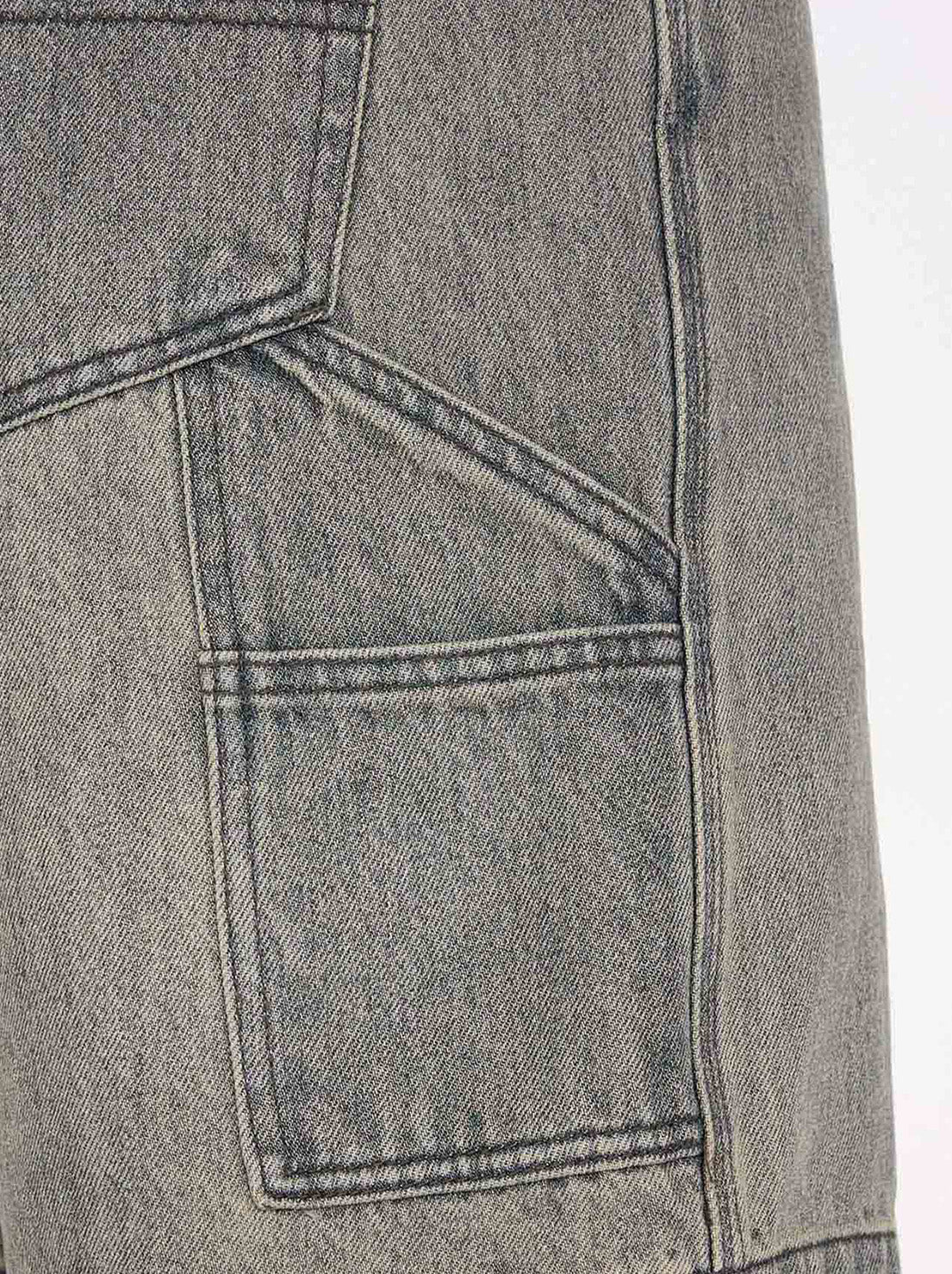 Worship - Enough Lounger Jean Short - Dirty Grey