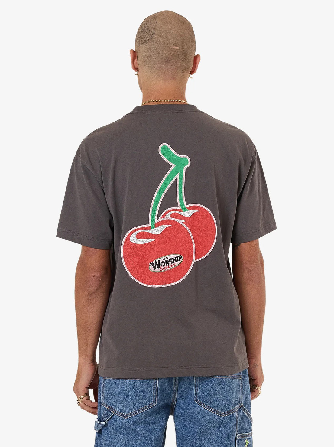 Worship - Glazed and Confused Tee - Worn Black