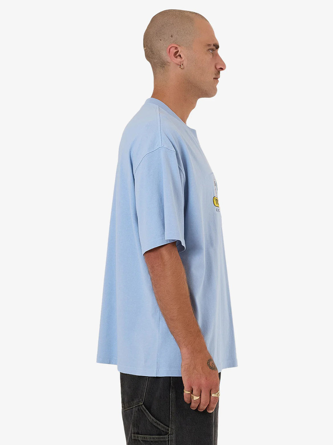Worship - Home Grown Oversized Tee - Bel Air Blue