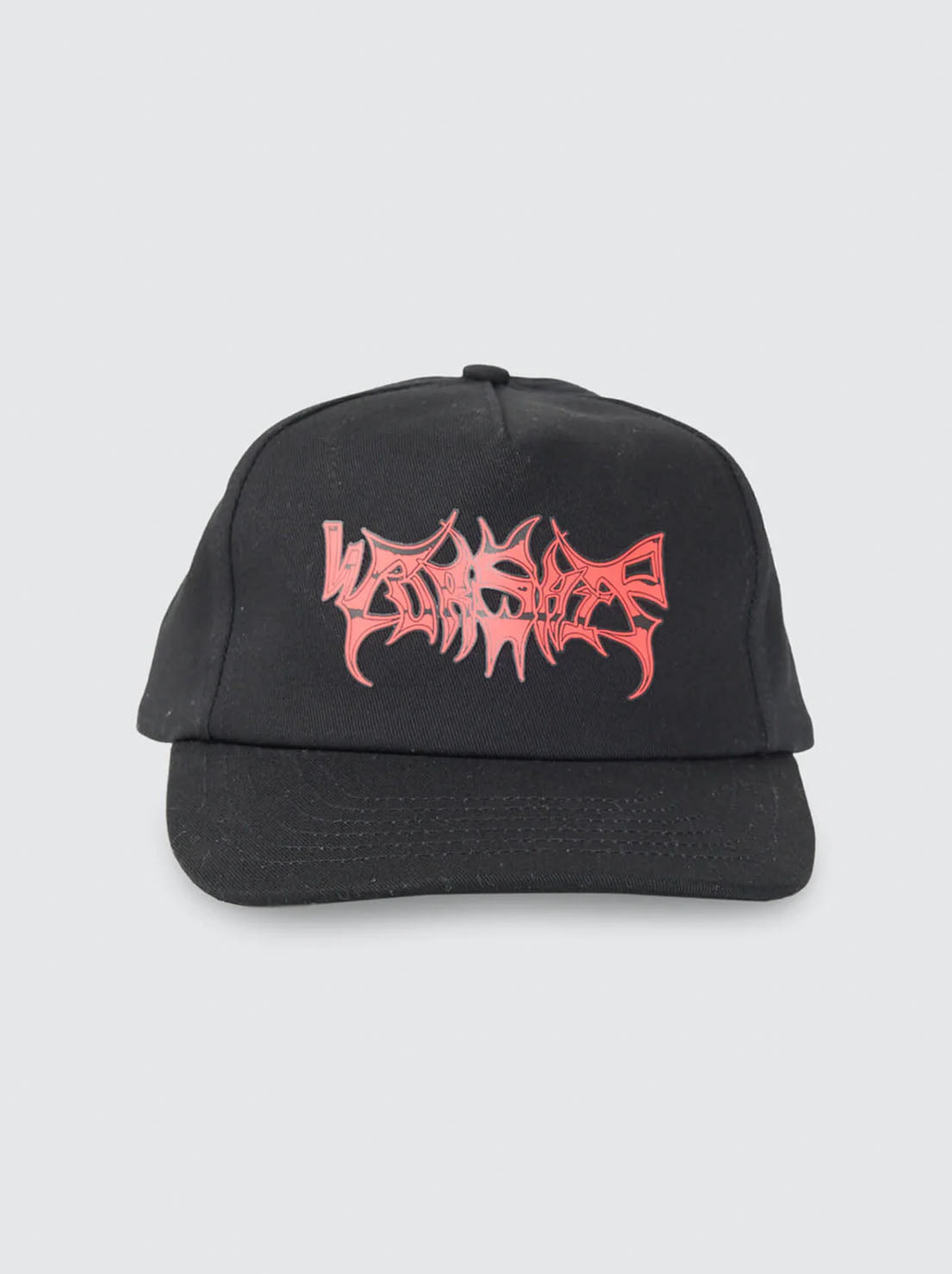 Worship - Obsidian 5 Panel Hat - Black