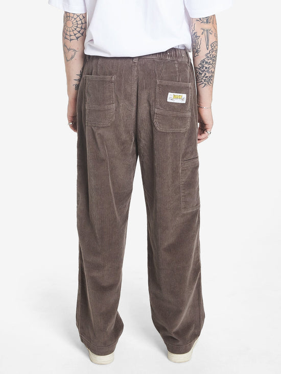 Worship - Royale Elastic Cord Pant - Major Brown