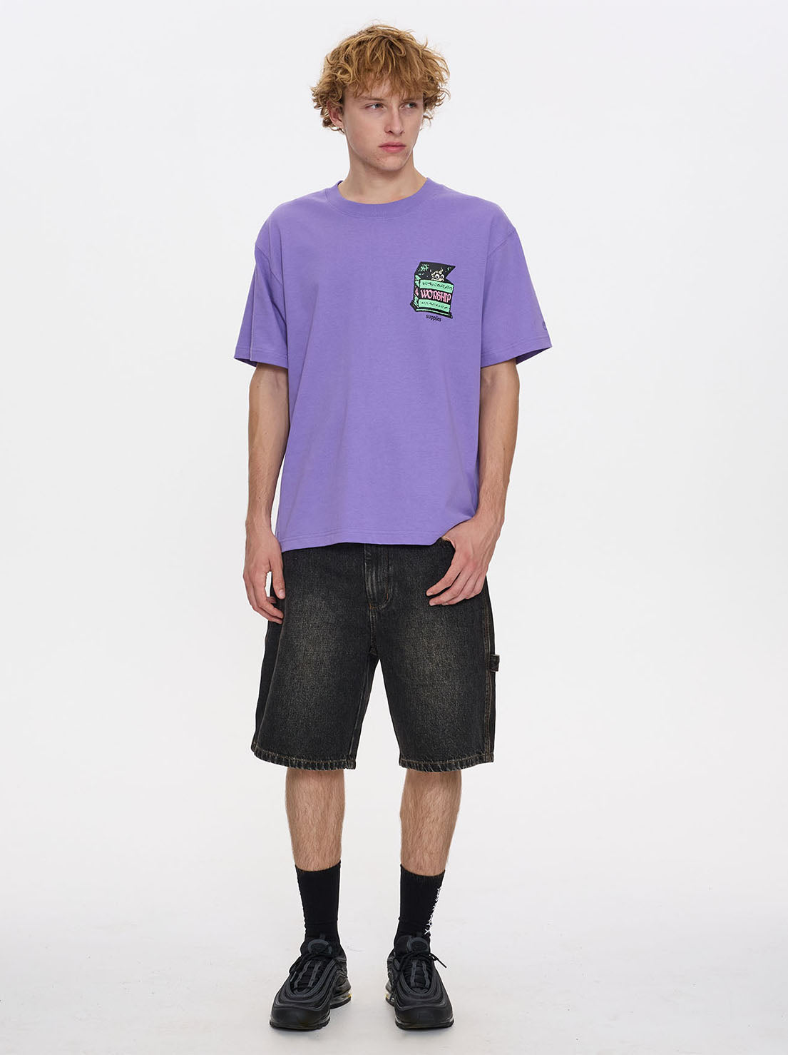 Worship - Surprise Tee - Posty Purple