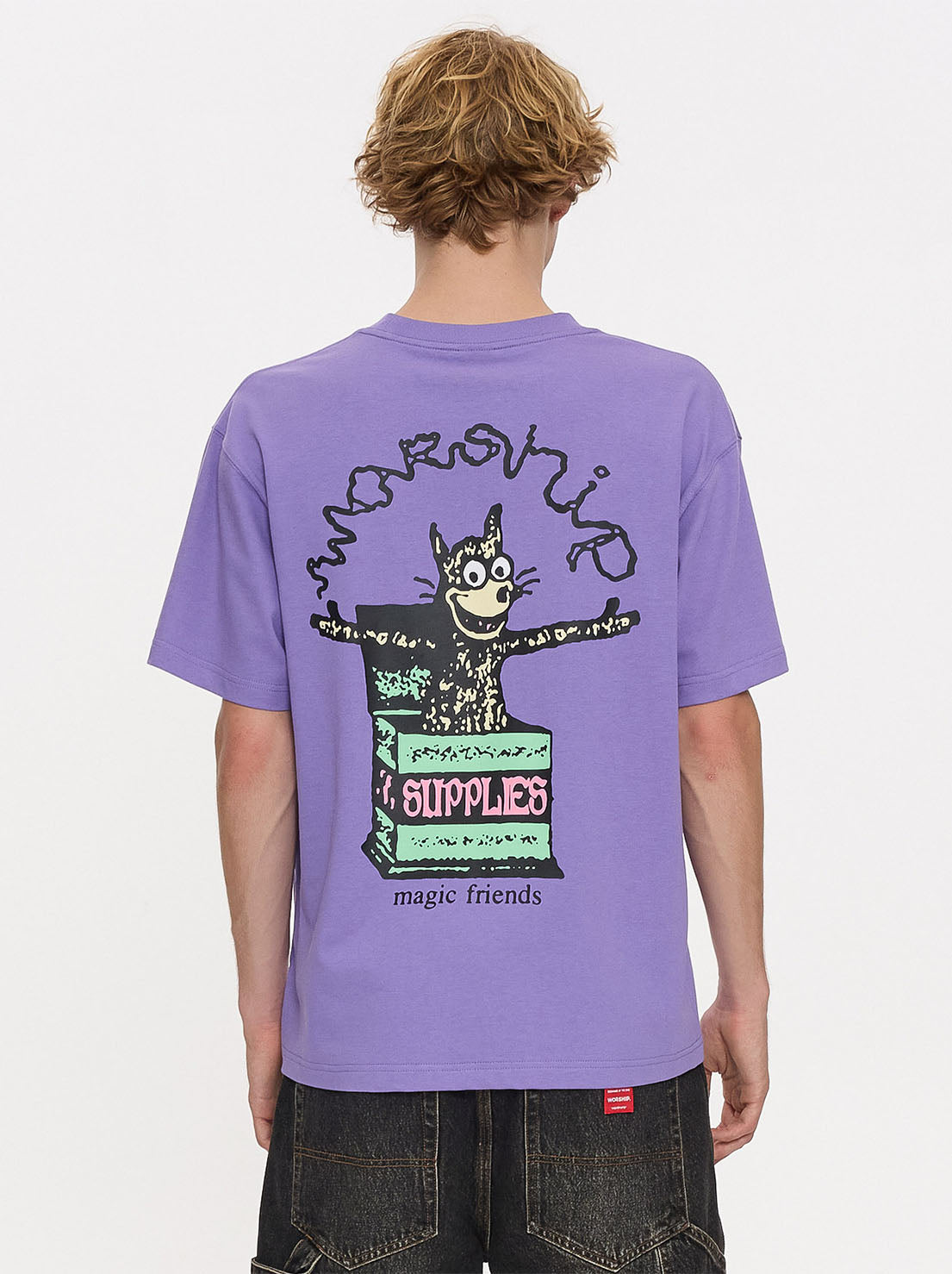 Worship - Surprise Tee - Posty Purple