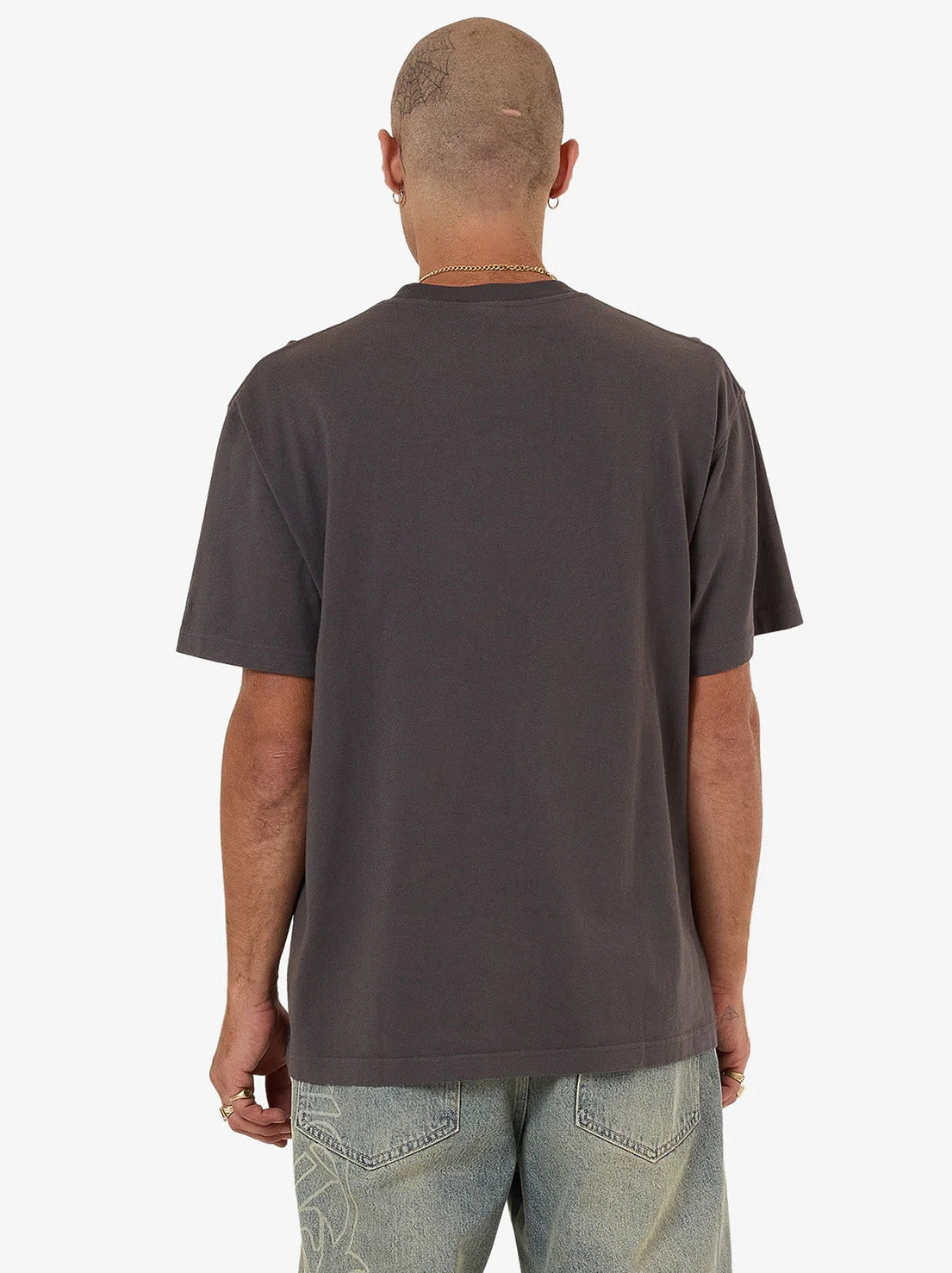 Worship - Throws Tee - Worn Black