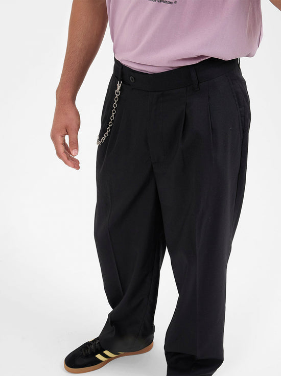 Worship - Valet Pleated Pant - Black