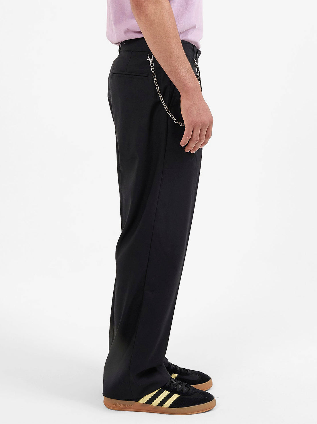 Worship - Valet Pleated Pant - Black