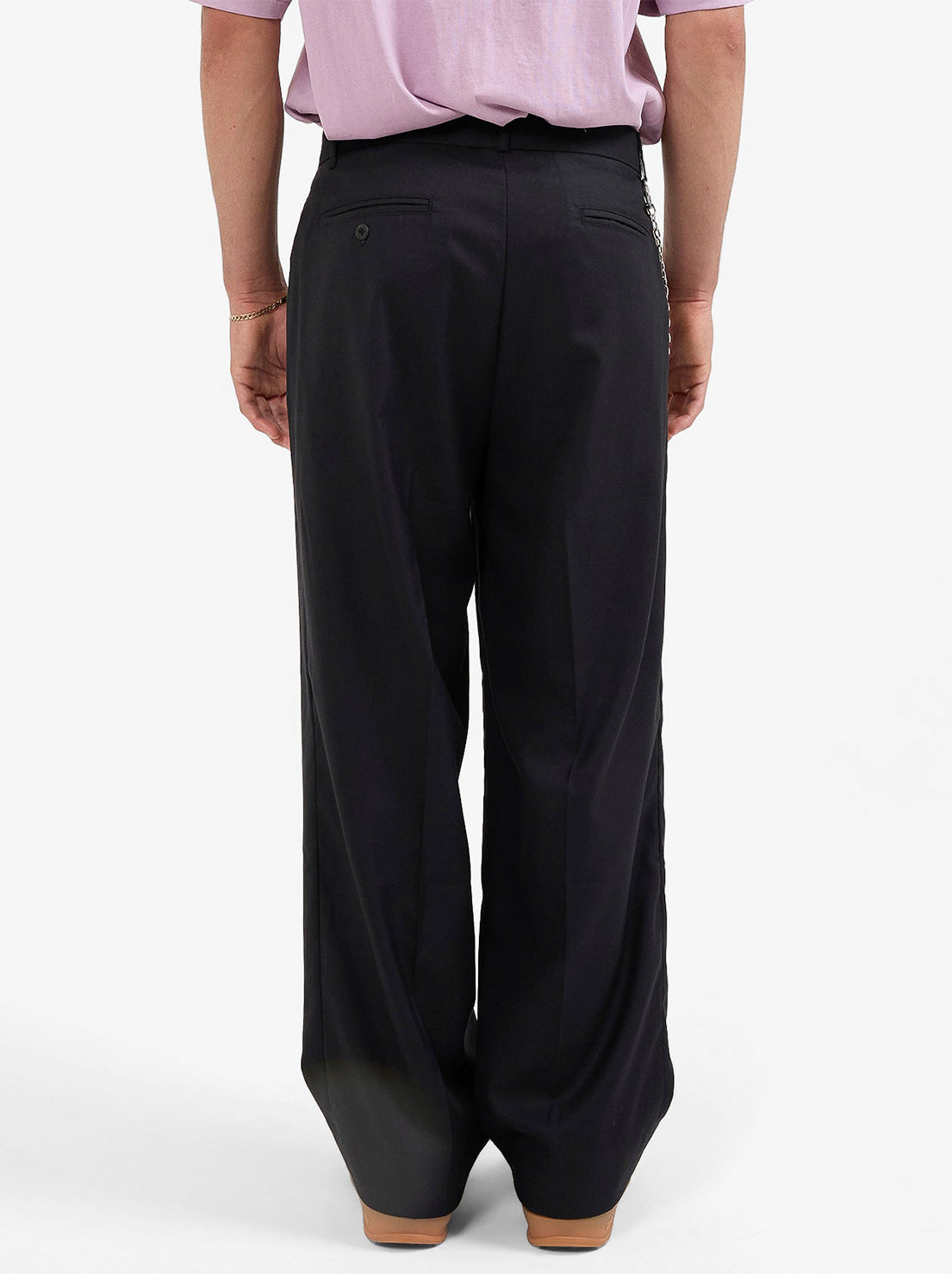 Worship - Valet Pleated Pant - Black