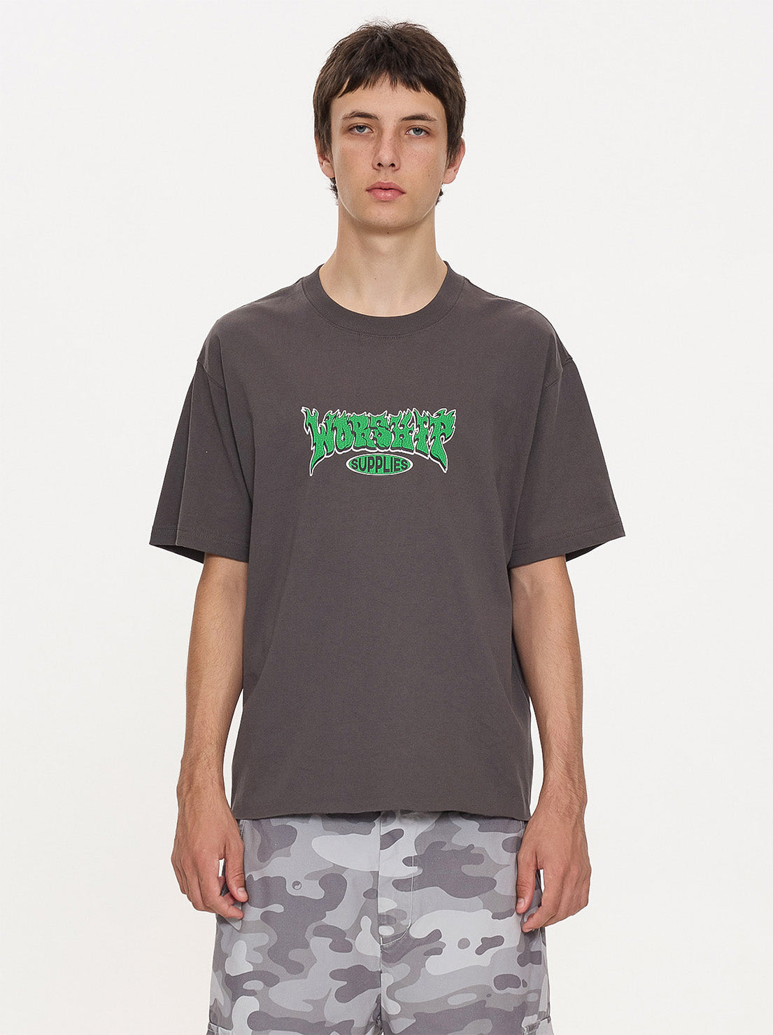 Worship - Whisp Tee - Worn Black