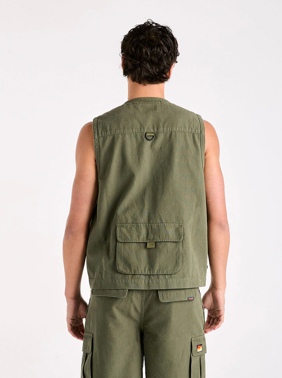 Wrangler - Better Beer Come Prepared Vest - Eucalyptus