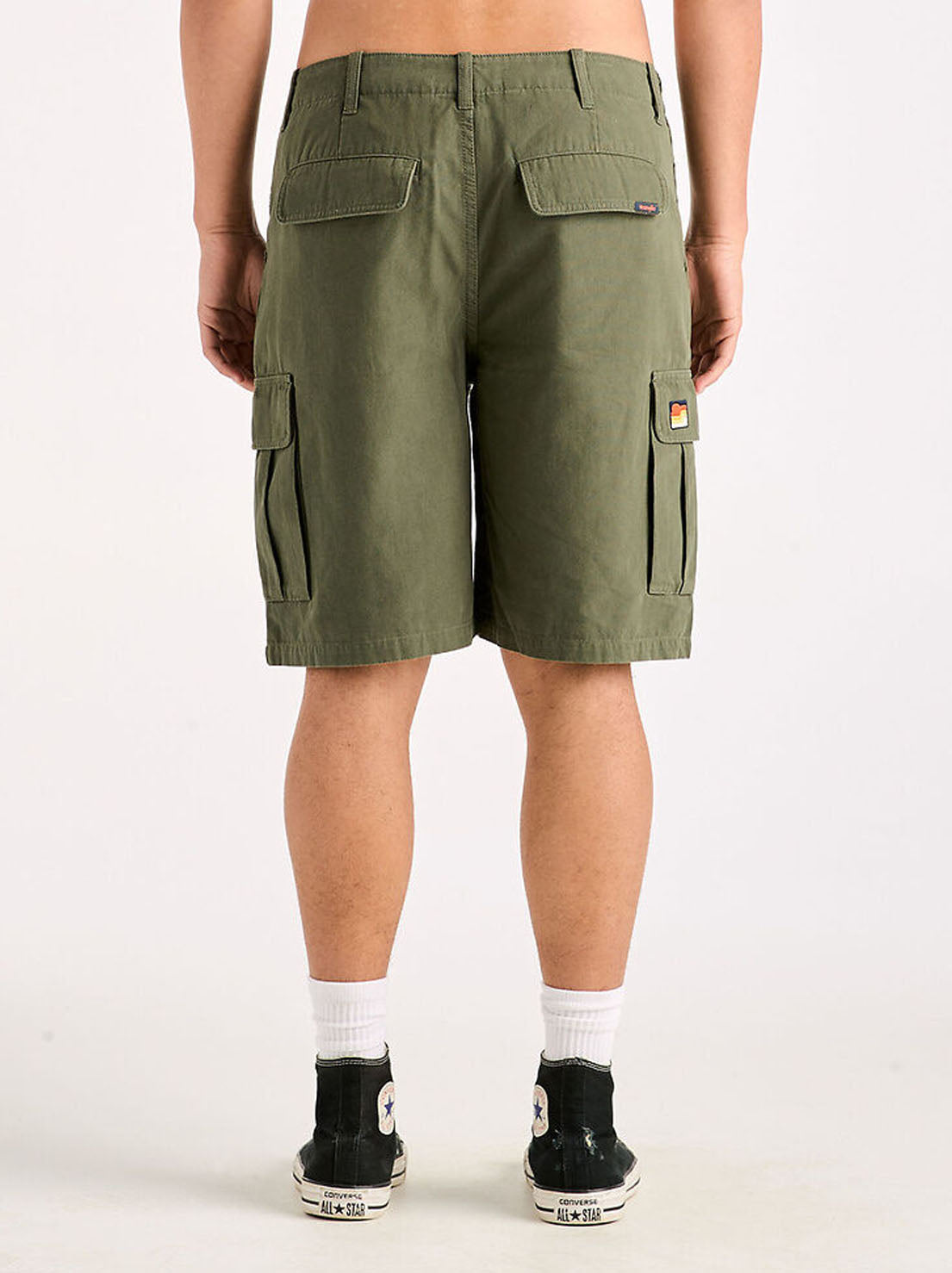 Wrangler - Better Beer Steezy Cargo Short - Eucalyptus