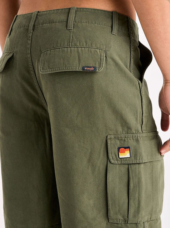 Wrangler - Better Beer Steezy Cargo Short - Eucalyptus