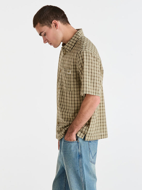 Wrangler - Boxcar Shirt - Forest Check