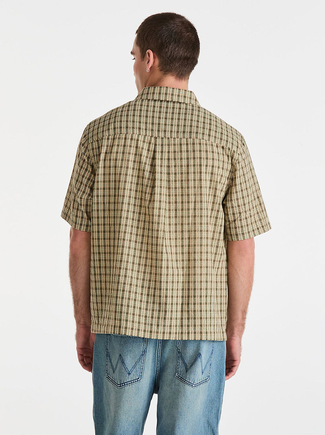 Wrangler - Boxcar Shirt - Forest Check
