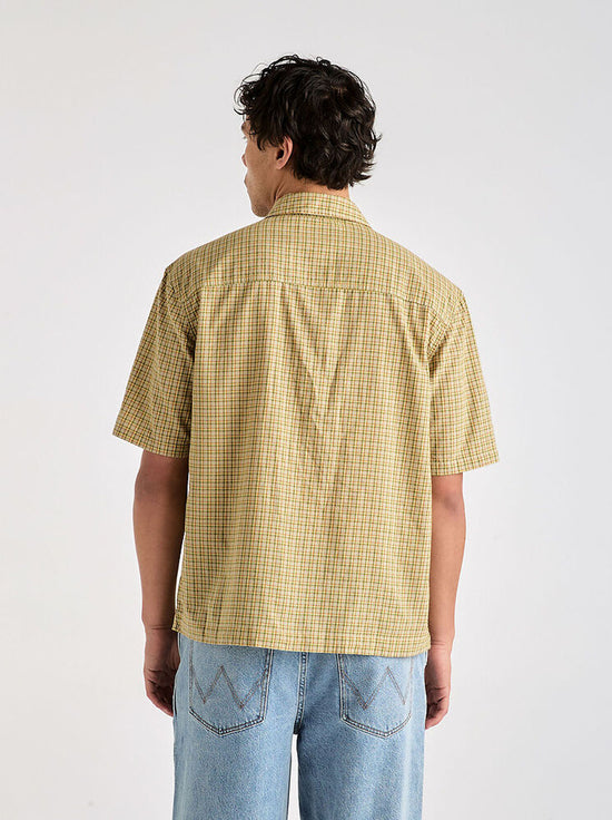 Wrangler - Boxcar Shirt - Tan Check