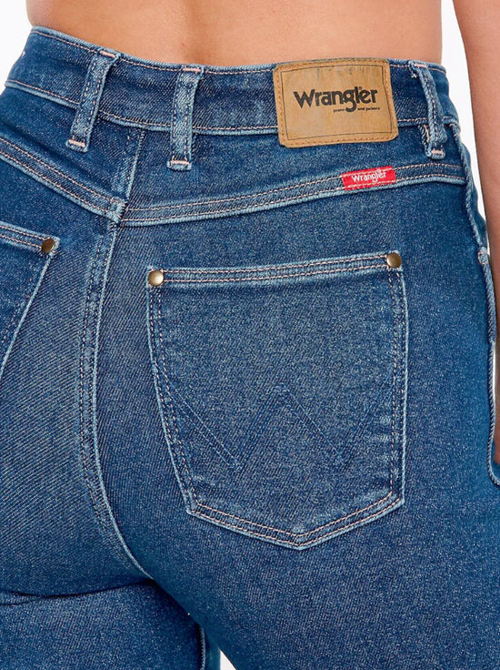 Wrangler - High Pins Cropped Jeans - Odyssey