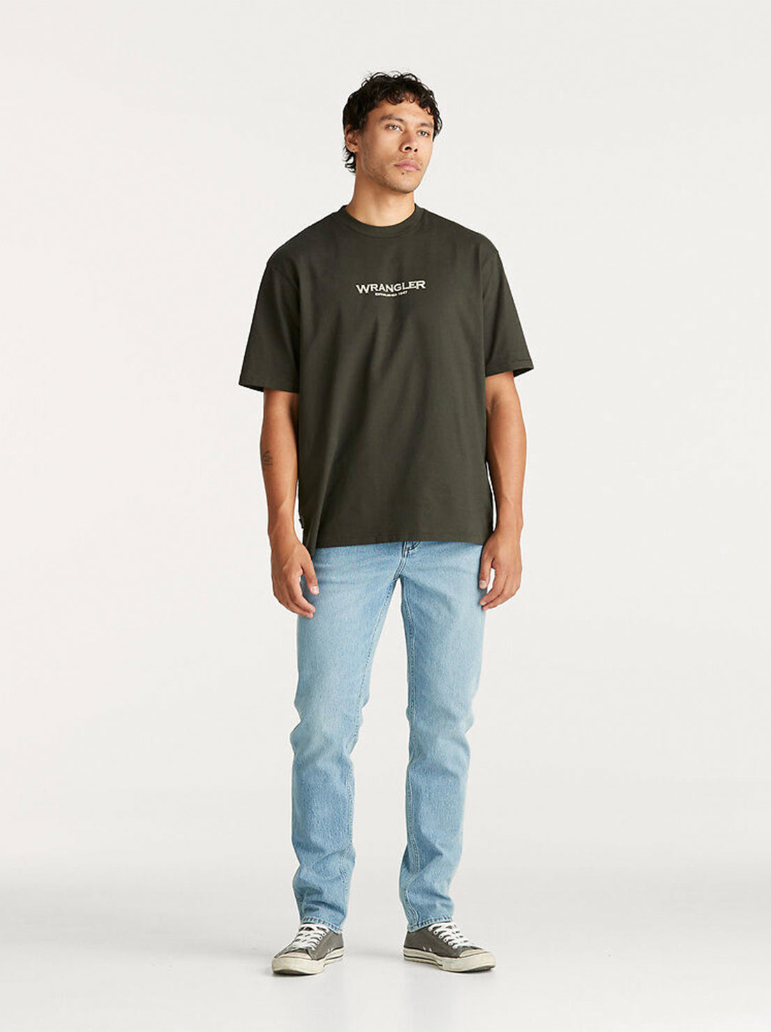 Wrangler - Spencer Relaxed Tapered Jean - Lakeland Blue