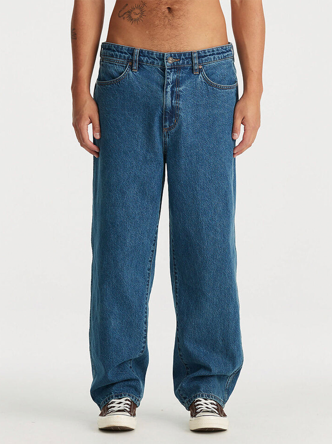 Wrangler - Steezy Relaxed Jean - Rising Indigo