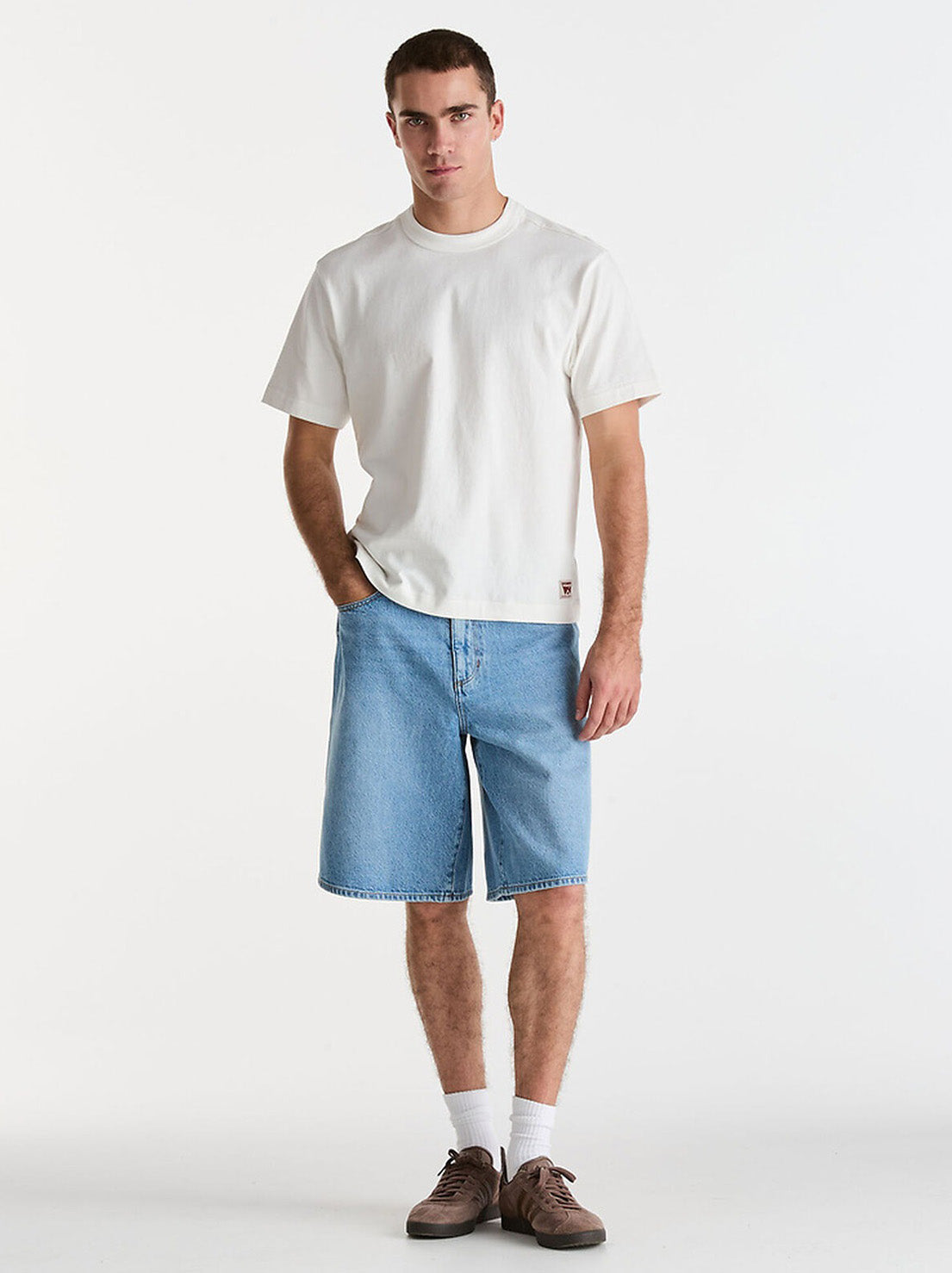 Wrangler - Steezy Relaxed Short - Utah Blues