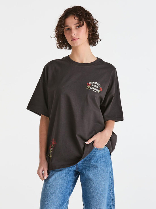 Wrangler - Team 47 Boxy Slouch Tee - Worn Black