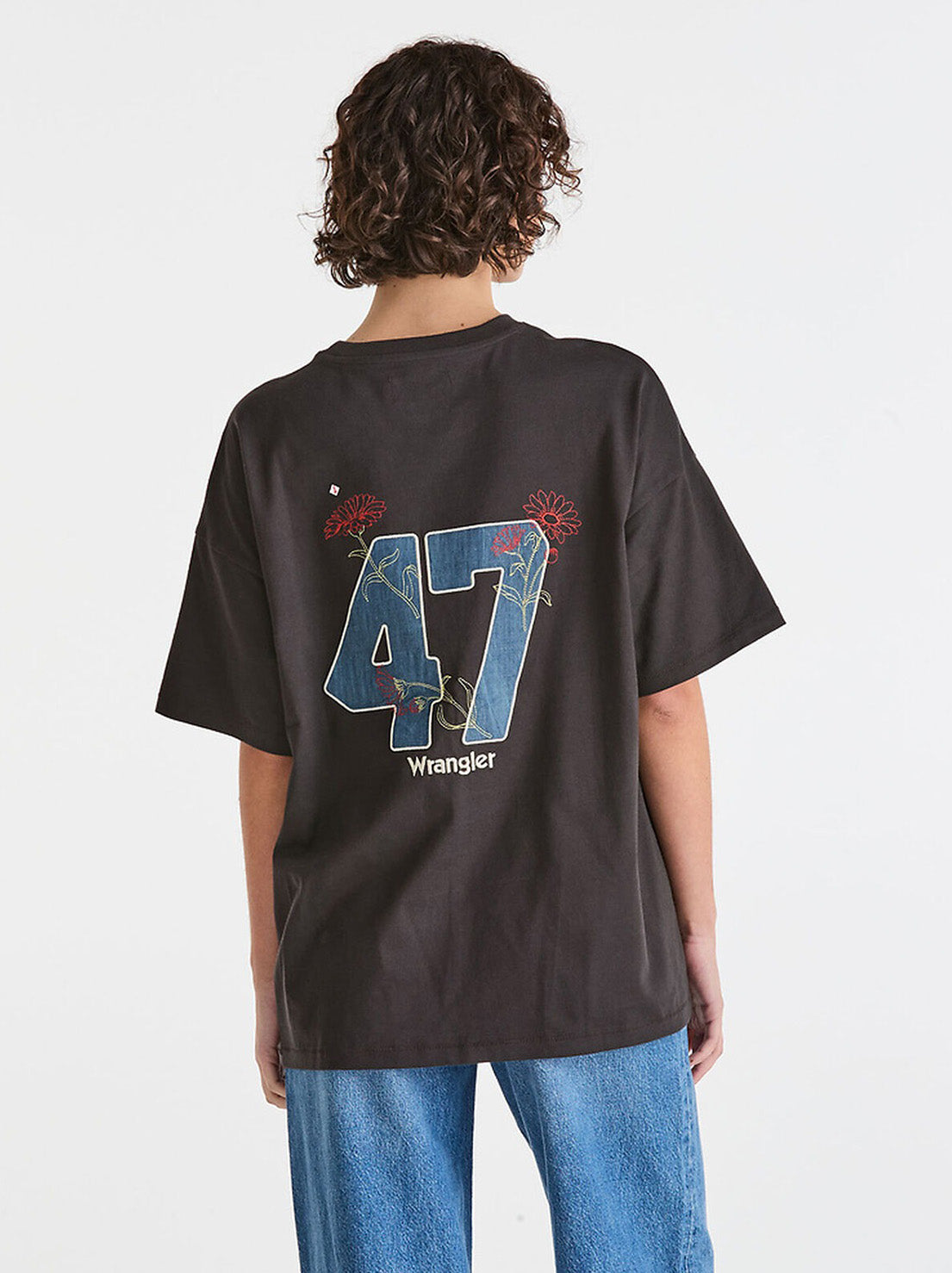 Wrangler - Team 47 Boxy Slouch Tee - Worn Black