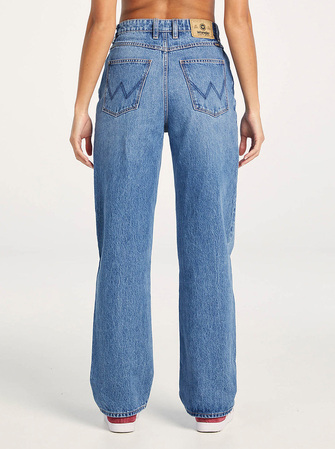 Wrangler - Bella Baggy Relaxed Jean - High Rise - Blue Eternity