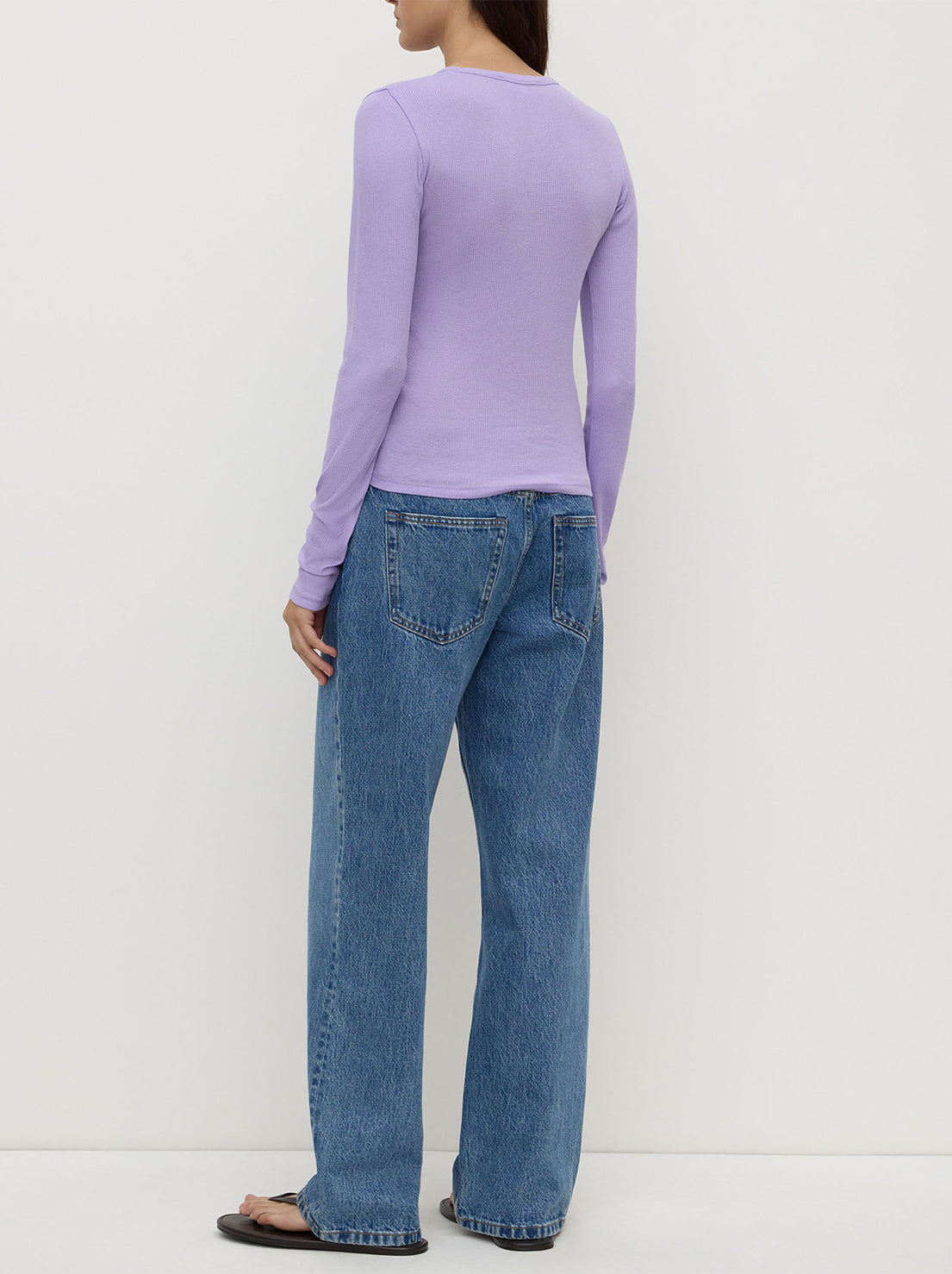 Assembly Label - Zali Long Sleeve Tee - Mauve