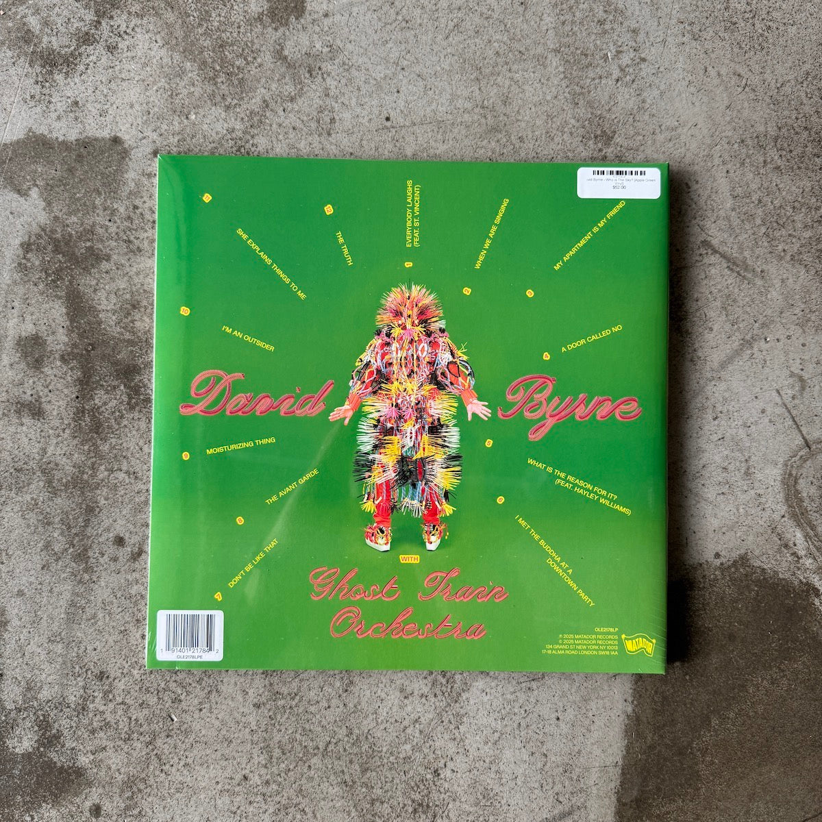 David Byrne - Who is The Sky? [Apple Green Vinyl]