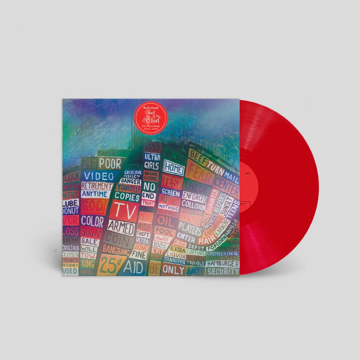 Radiohead - Hail To The Thief (Live Recordings 2003-2009). LP [Red Vinyl]