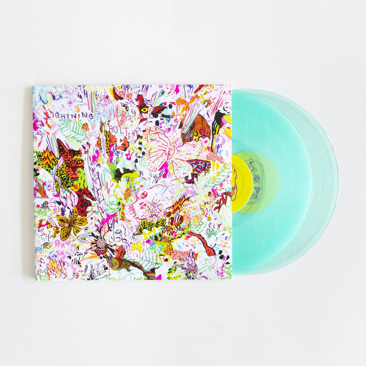 Lightning Bolt - Earthly Delights. LP [Sea Glass Vinyl]