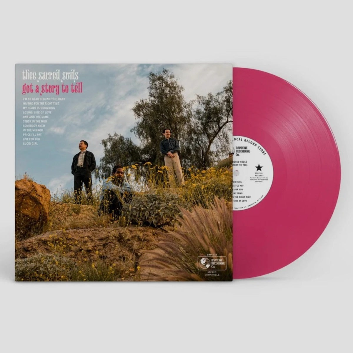Thee Sacred Souls - Got A Story To Tell. LP [Magenta Vinyl]