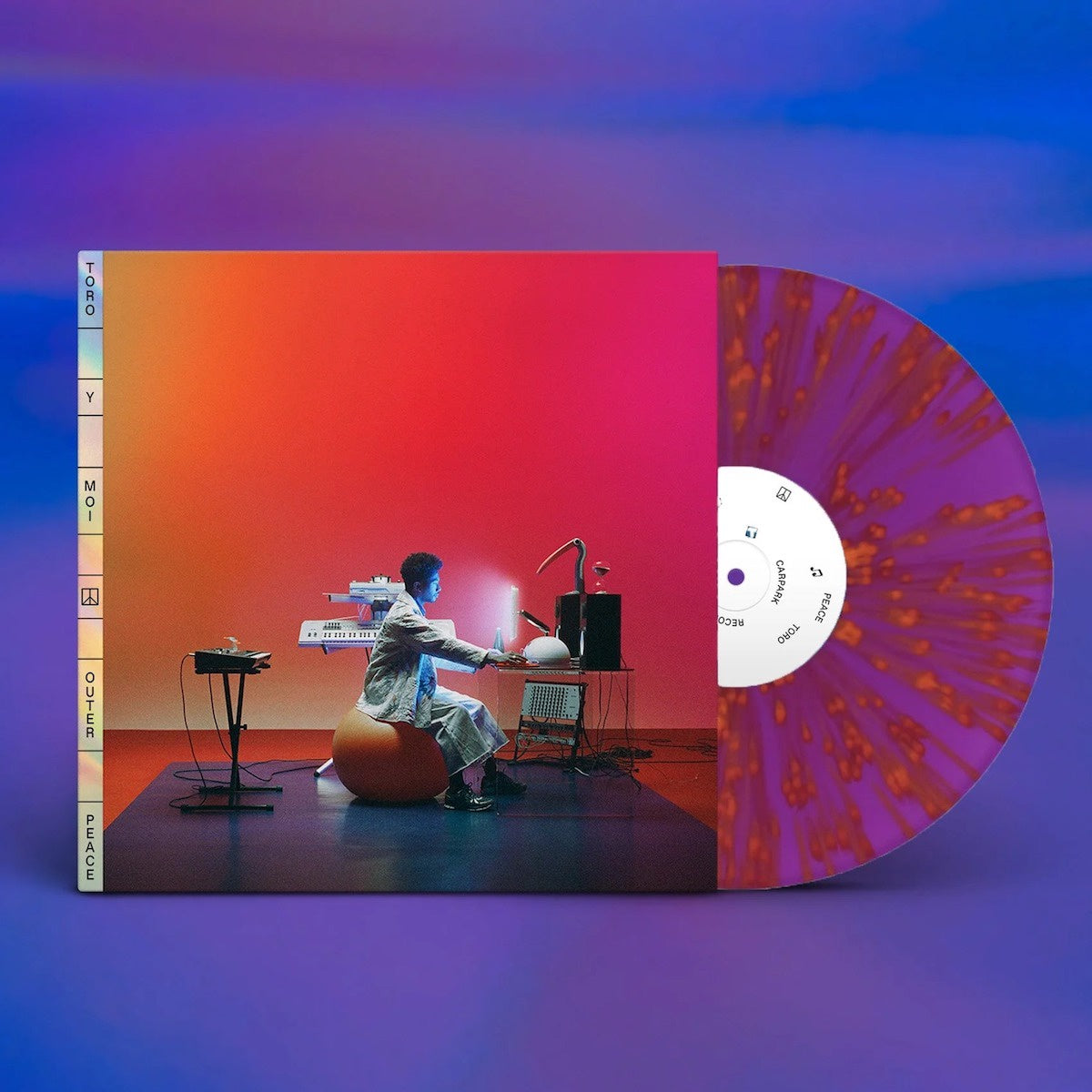 Toro Y Moi - Outer Peace. LP [Transluscent Purple Splatter Vinyl]