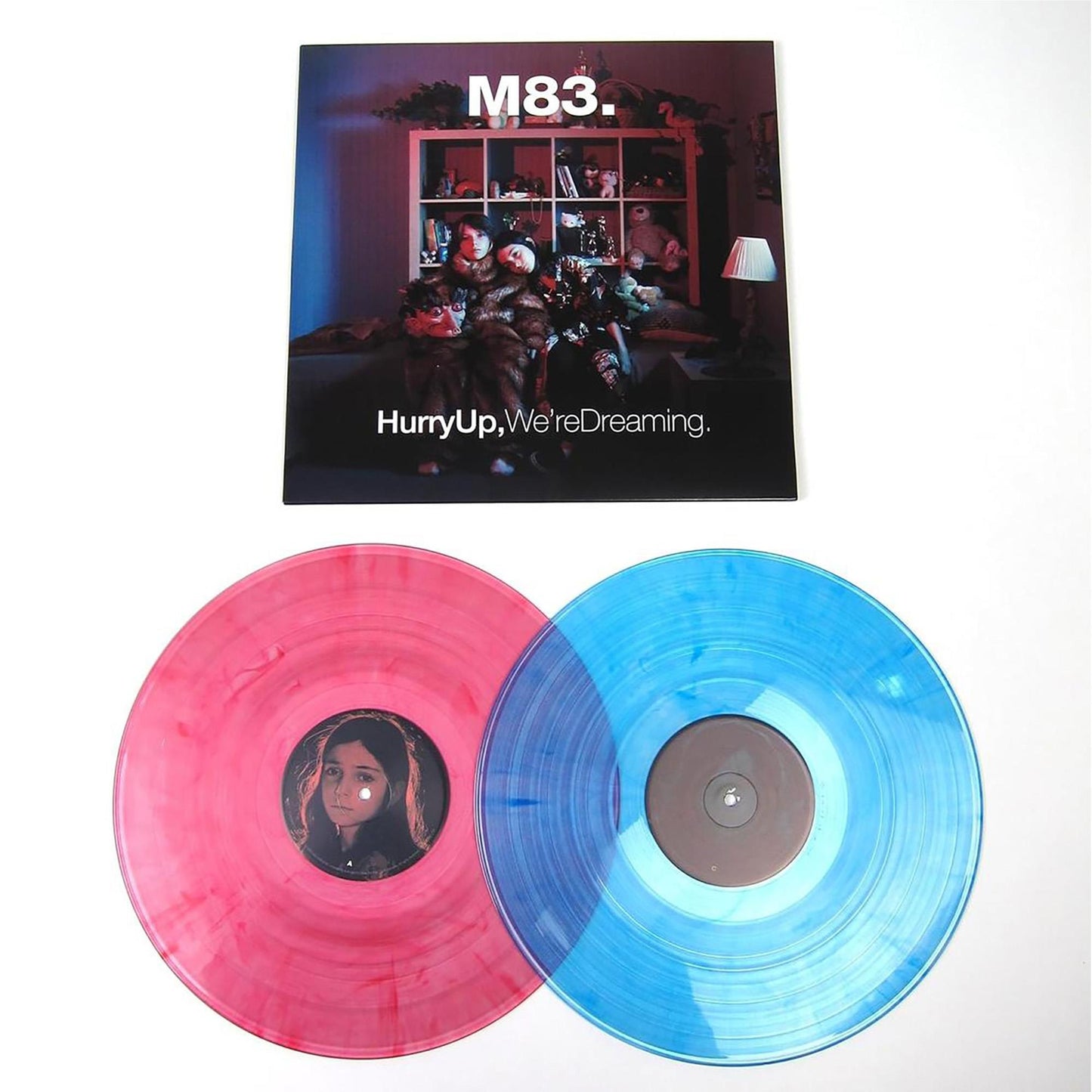 M83 - Hurry Up We're Dreaming: 15th Anniversary Edition. 2LP [Limited Double Clear Pink & Blue Vinyl]