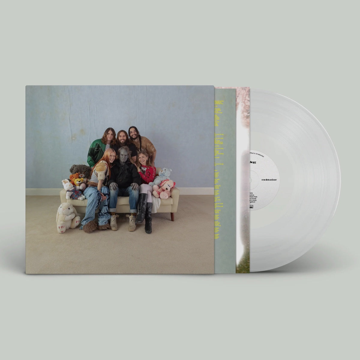 Wet Leg - Moisturizer. LP [Alt Artwork Clear Vinyl]