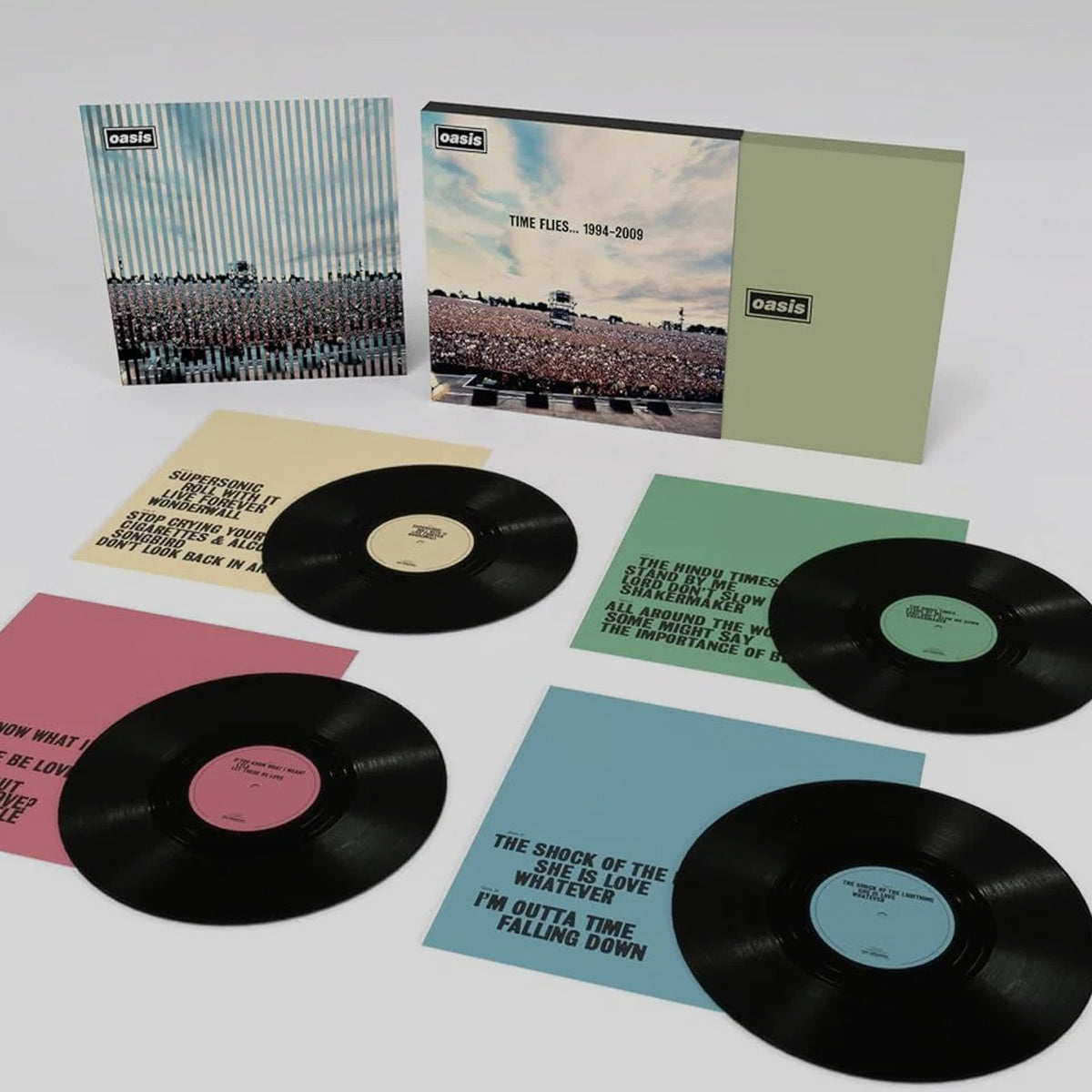 Oasis - Time Flies... 1994-2009. 4LP [Boxset]