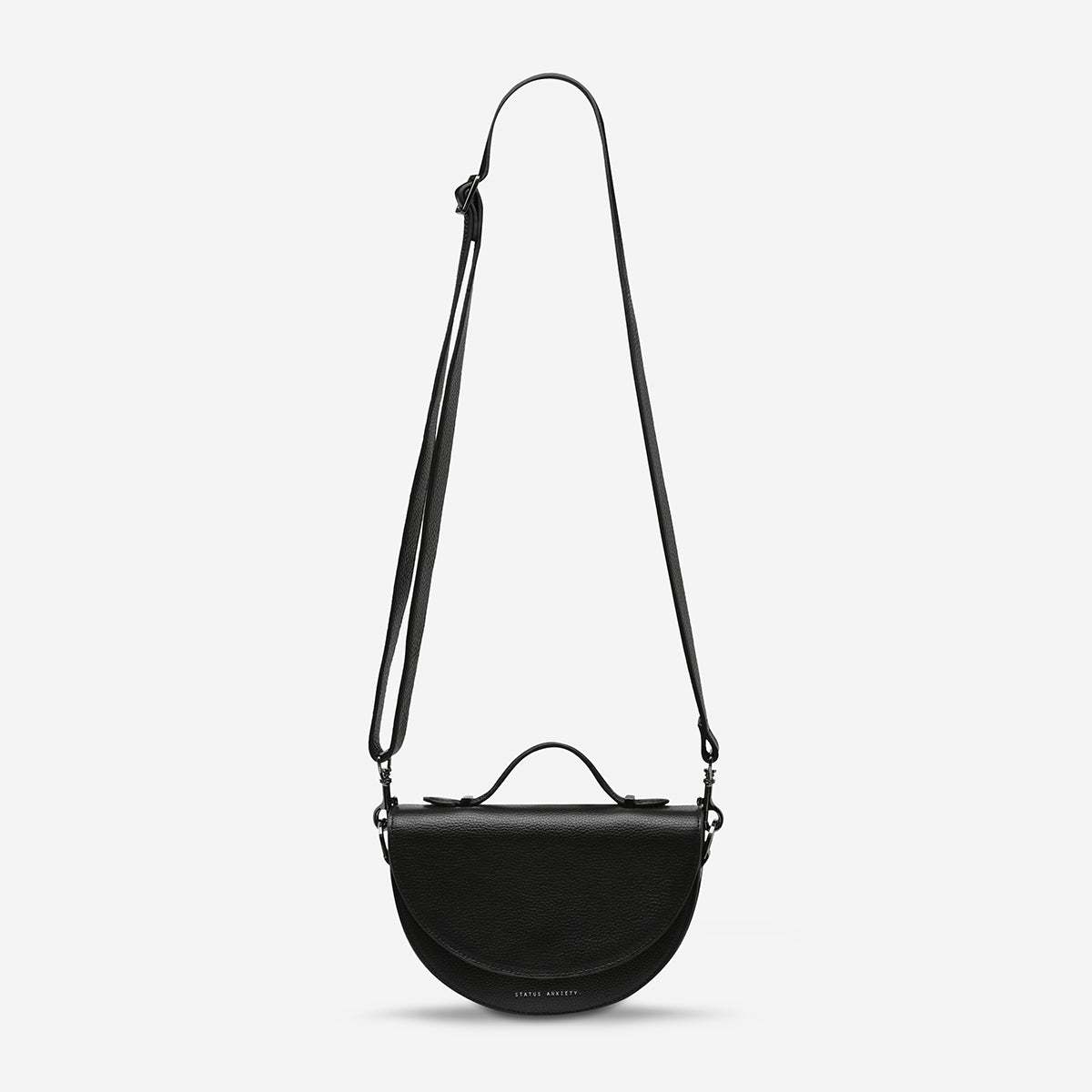 Status Anxiety - All Nighter Bag w. Webbed Strap - Black