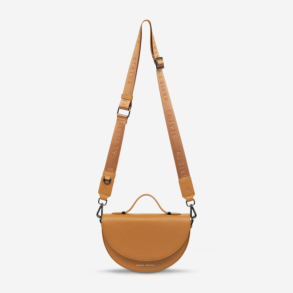 Status Anxiety - All Nighter Bag w. Webbed Strap - Tan