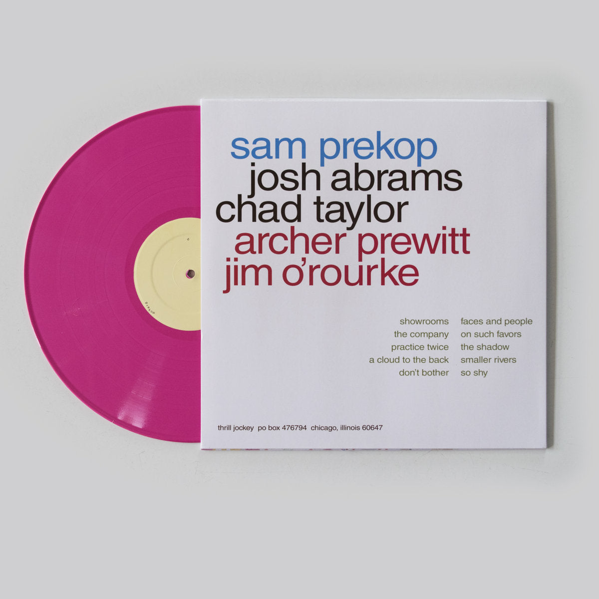 Sam Prekop - Sam Prekop. LP [Limited 2021 Pink Vinyl]