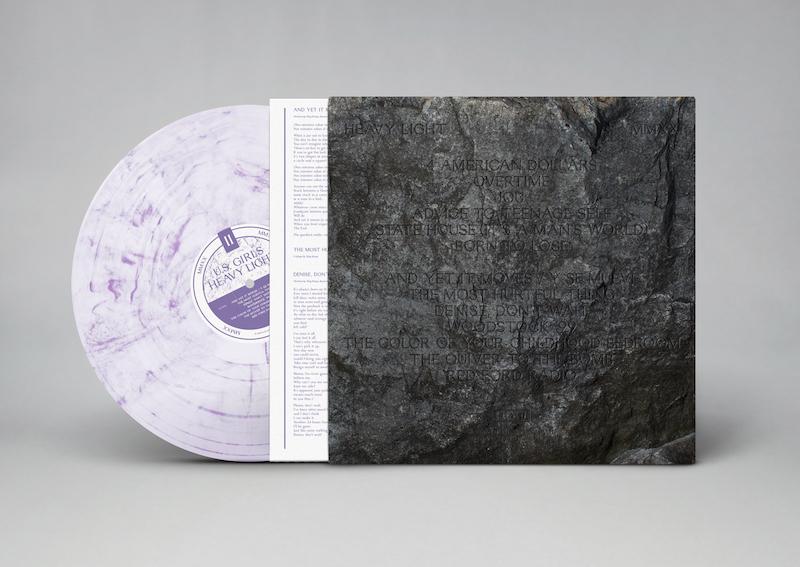 U.S. Girls - Heavy Light. LP (Indie Exclusive Lavender & White Splatter Vinyl)