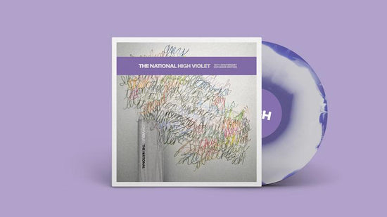 The National - High Violet. 3LP [10th Anniversary White & Purple Marbled Vinyl Expanded Edition]