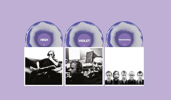 The National - High Violet. 3LP [10th Anniversary White & Purple Marbled Vinyl Expanded Edition]