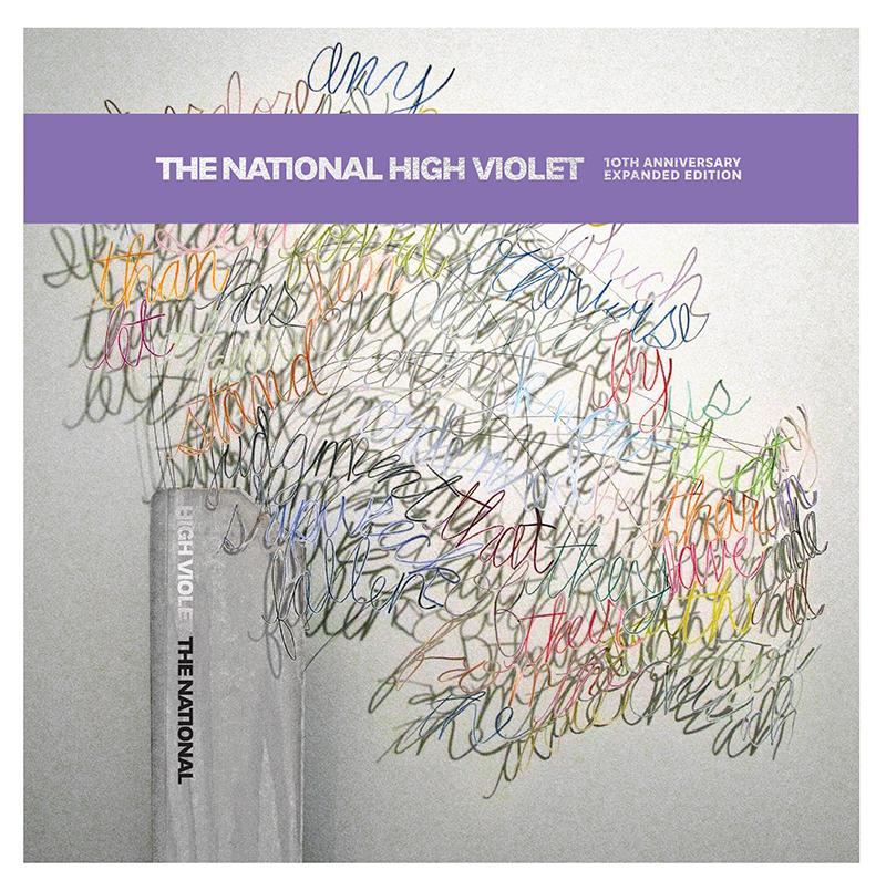 The National - High Violet. 3LP [10th Anniversary White & Purple Marbled Vinyl Expanded Edition]