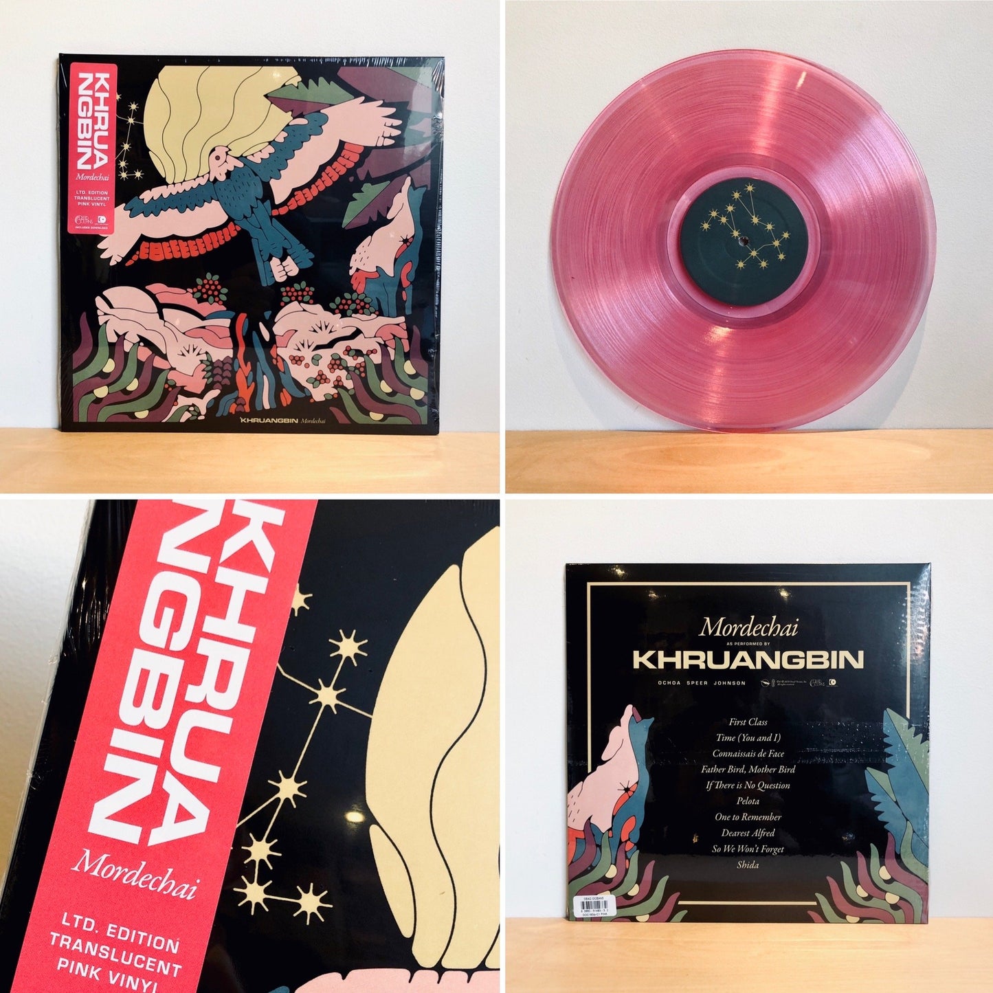 Khruangbin - Mordechai. LP [Ltd Ed. Pink Translucent Vinyl]