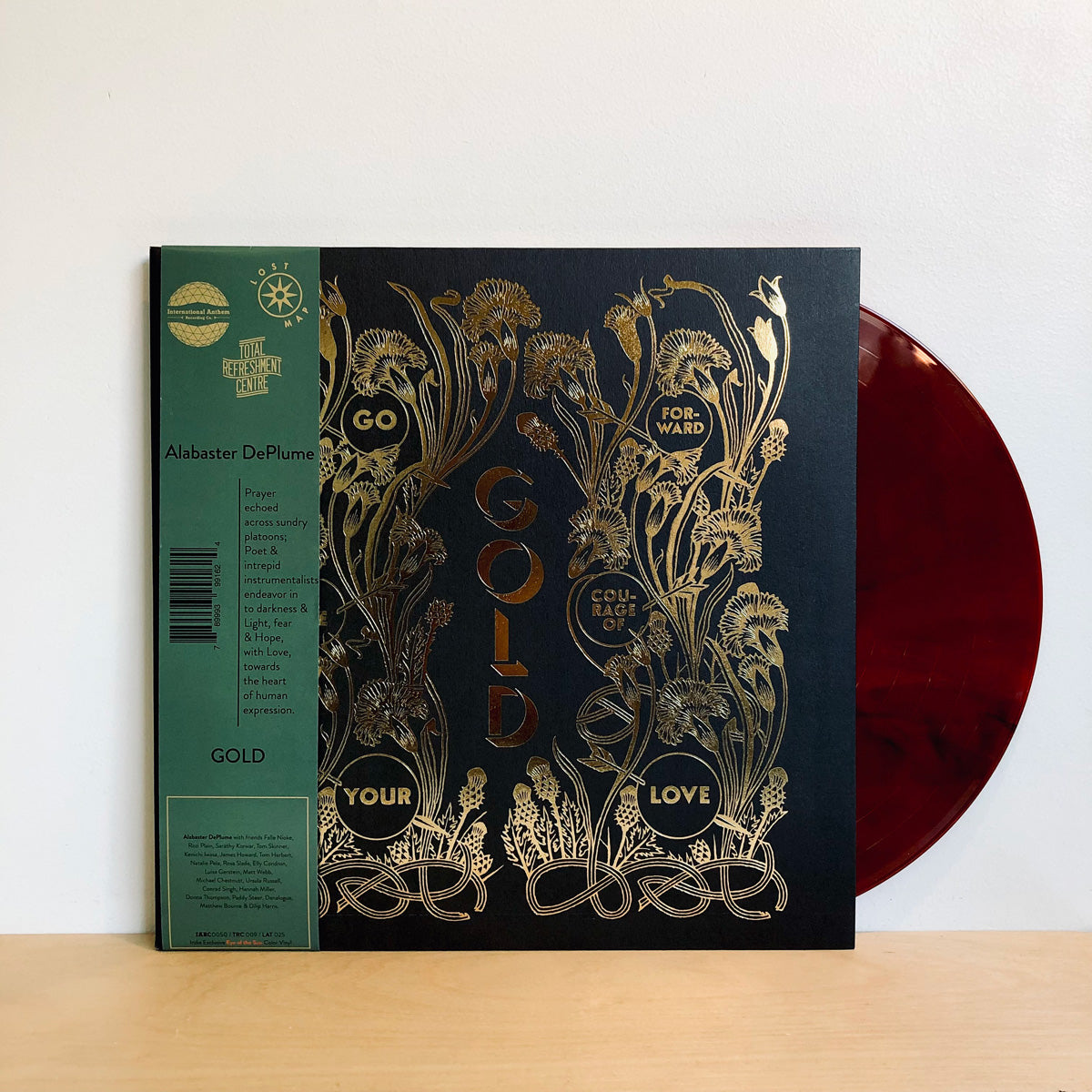 Alabaster DePlume - Gold. 2LP [Eye Of The Sun Coloured Vinyl]