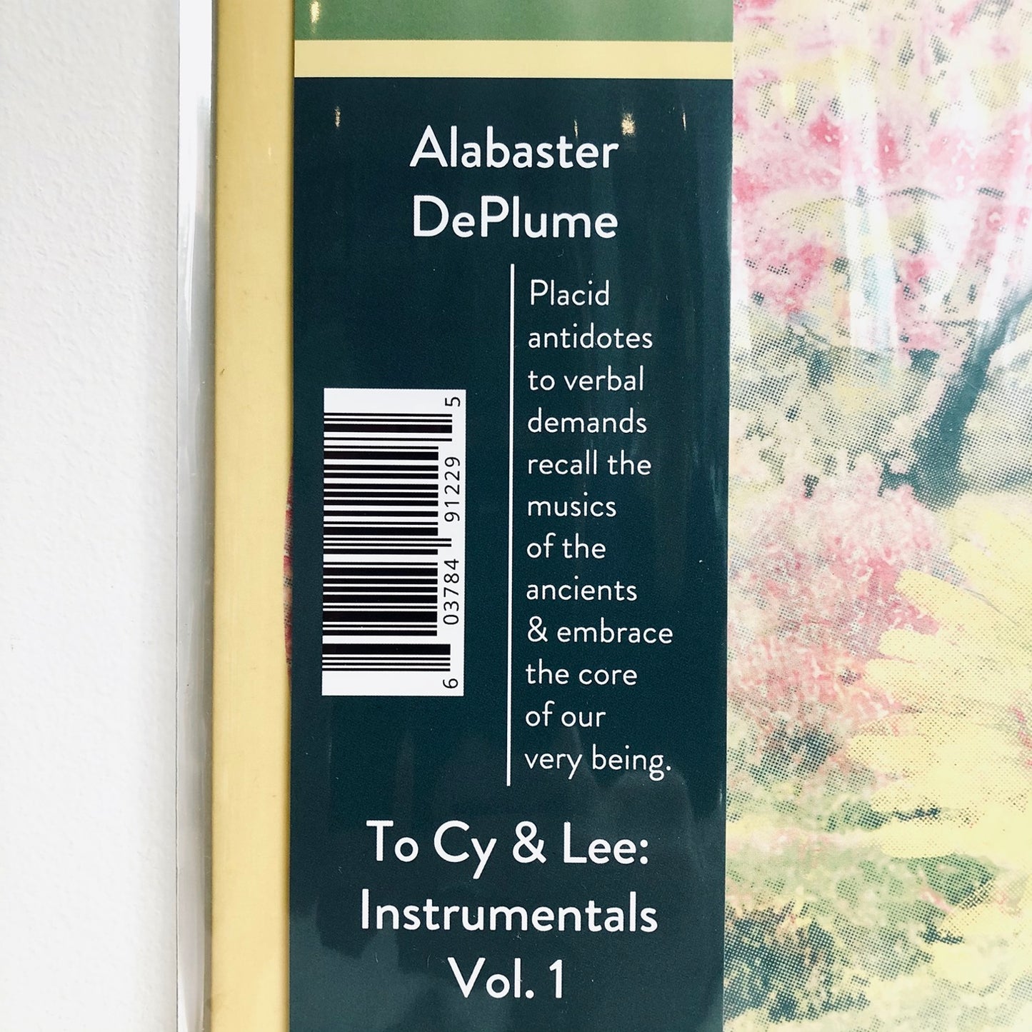 Alabaster DePlume - To Cy & Lee: Instrumentals Vol.1 LP