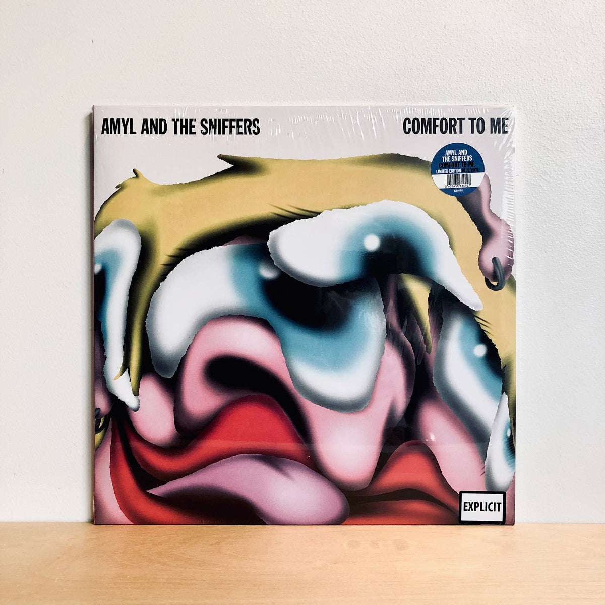 Amyl And The Sniffers Comfort To Me LP Indie Exclusive Blue Vinyl amyl-and-the-sniffers-comfort-to-me-lp-indie-exclusive-blue-vinyl